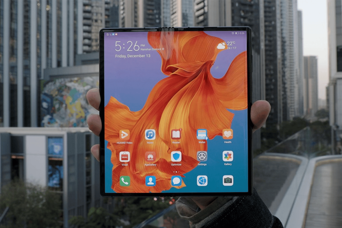 Huawei’s first foldable phone, the Mate X, went on sale only in China last year. (Picture: Chris Chang/Abacus)