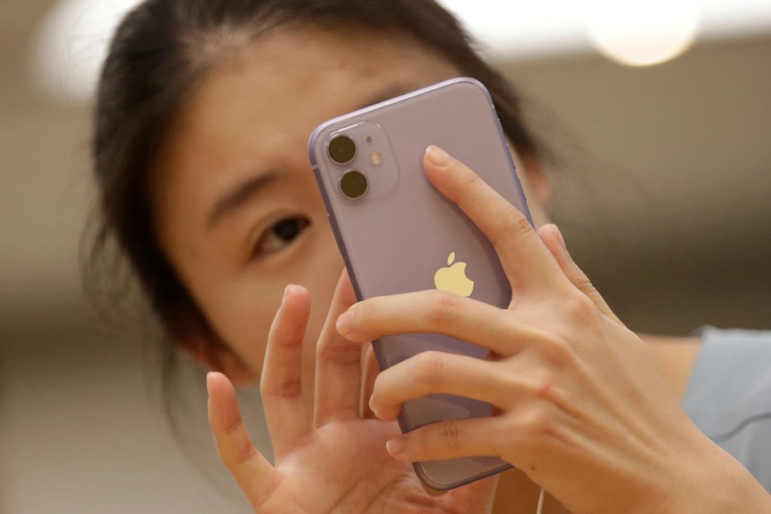 Apple has seen more success with its cheaper iPhone 11 model in China, but not enough to save it from the coronavirus outbreak. (Picture: Jason Lee/Reuters)