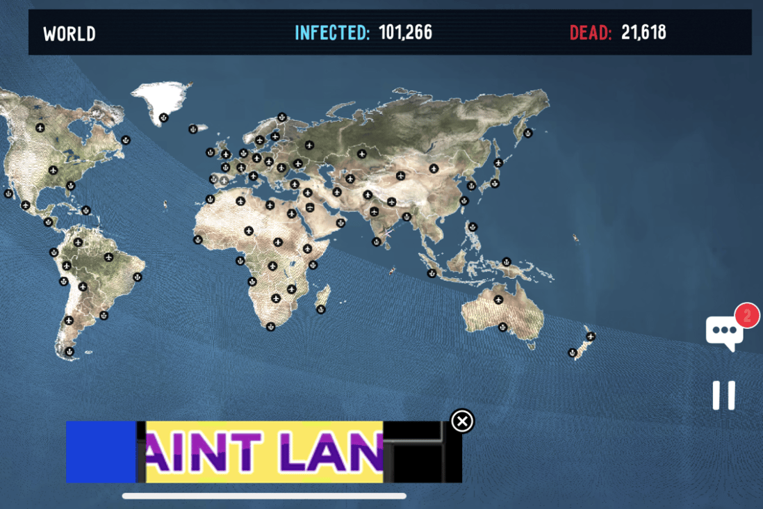 Unlike Plague Inc., in which players try to spread a virus, Virus Antidote asks players to develop a cure as a virus spreads. (Picture: Action Portal)