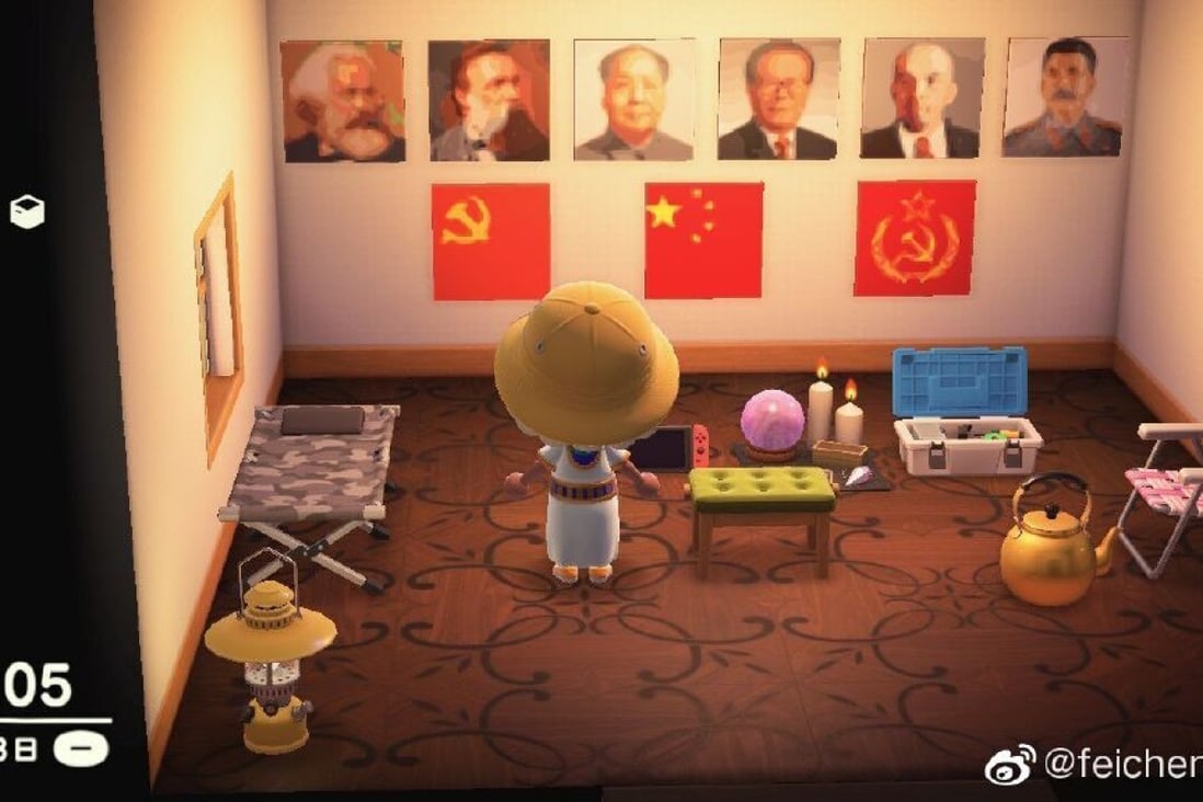 Chinese Gamers Decorate Animal Crossing With Propaganda And Covid 19 References South China Morning Post