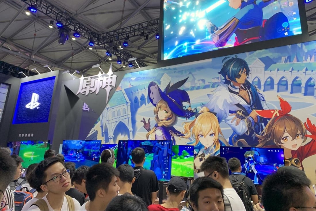 Visitors at Sony’s pavilion at ChinaJoy 2019. (Picture: Josh Ye/Abacus)