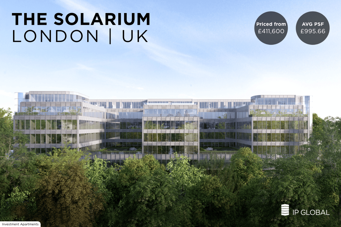 The Solarium, London UK, Priced from £411,600, AVG PSF £995.66