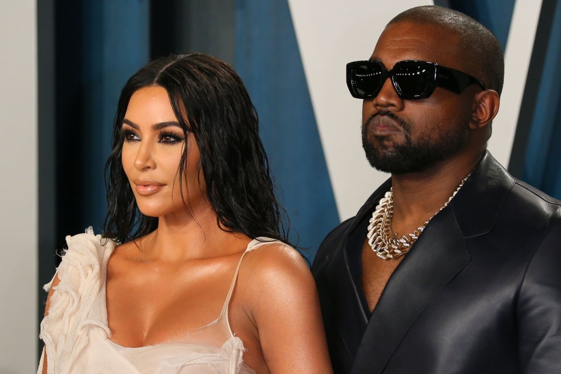 Kim Kardashian (left) and husband US rapper Kanye West attend the 2020 Vanity Fair Oscar Party in Beverly Hills, California, the US. A new book called I Kidnapped Kim Kardashian tells how the reality TV star was robbed at the Paris Fashion Week four years ago. Photo: AFP