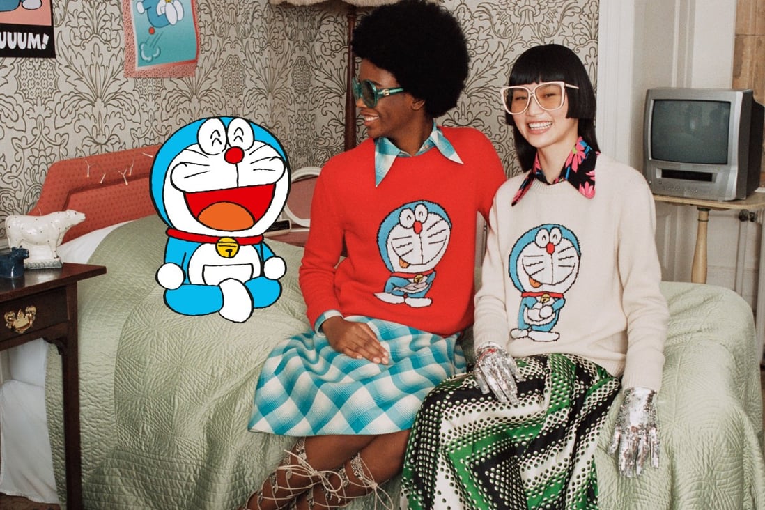Gucci’s campaign for Lunar New Year features iconic Japanese anime character Doraemon. Photo: Gucci