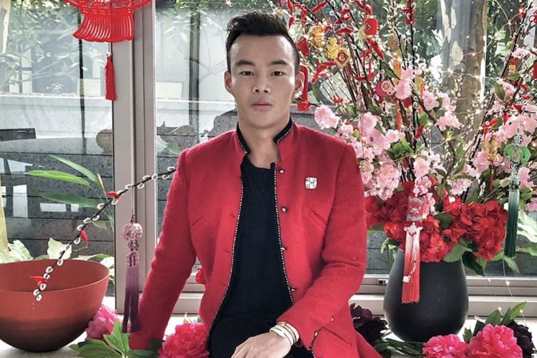 Kane Lim looking striking in red. Photo: @kanelk_k/Instagram