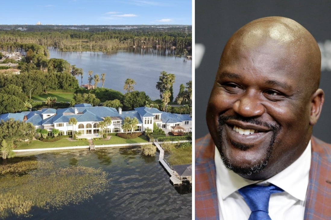 NBA legend Shaquille O'Neal has finally sold his lavish Florida mansion for US$16.5 million: here's what's inside, a 6,000 sq ft basketball court to an aquarium room and a swim-up bar