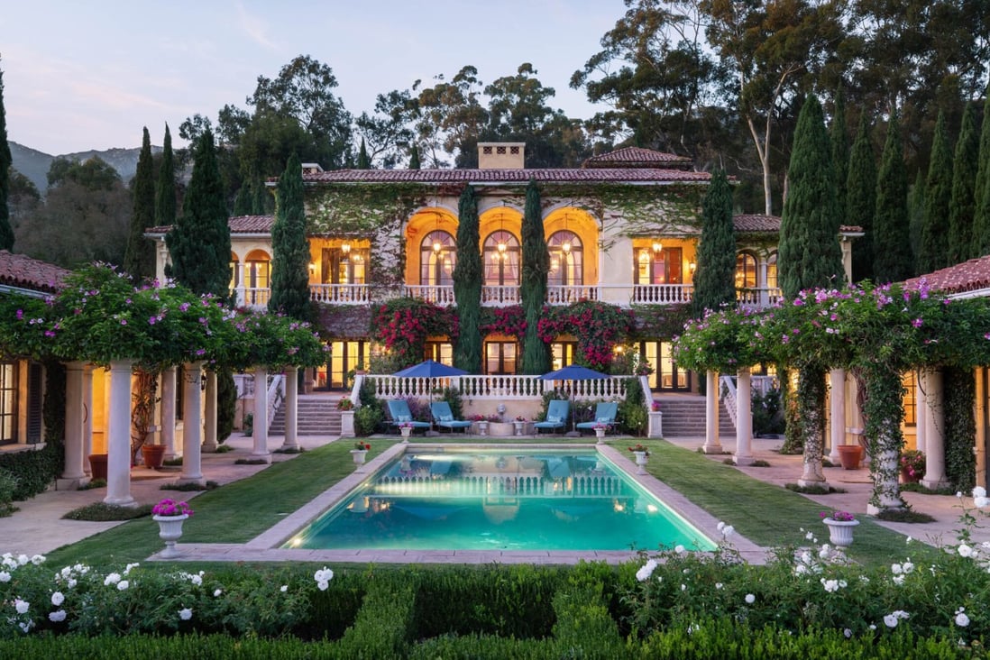 A mansion in Montecito, California on sale for almost US$17 million sitting on just over four acres. Photo: Sotheby’s International Realty