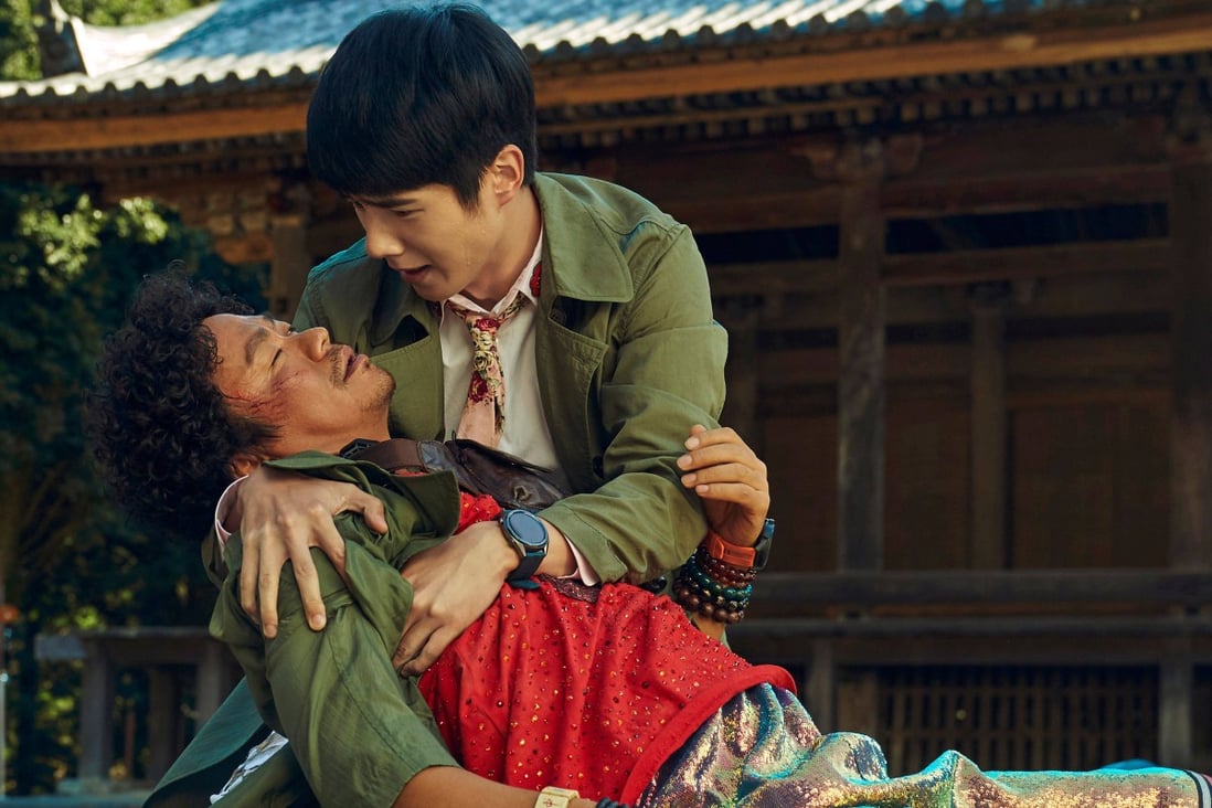 Wang Baoqiang (left) and Liu Haoran play a crime-busting duo in the film Detective Chinatown 3.