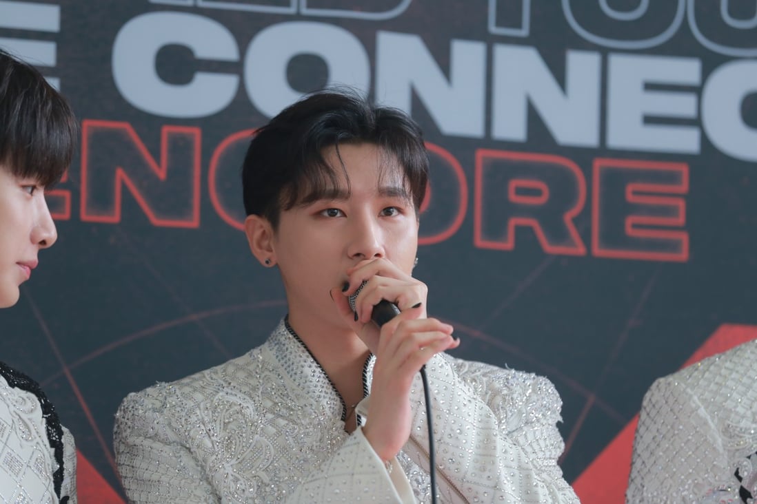 I.M of South Korean boy band Monsta X has come under fire for inappropriate use of the word Allah in promo photos for his new album. Photo: Visual China Group via Getty Images