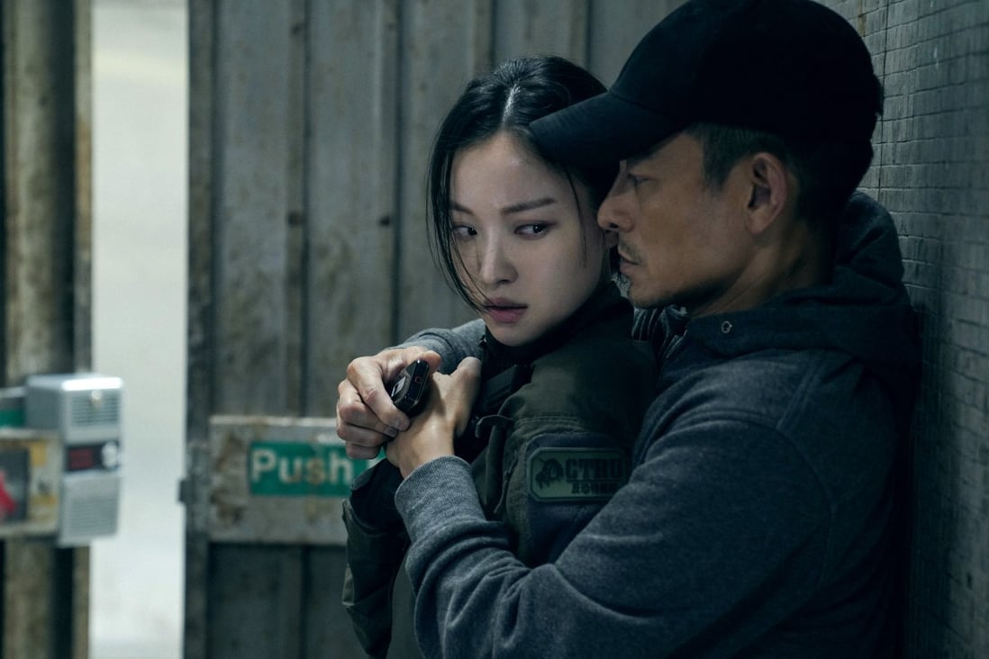Andy Lau and Ni Ni in a still from Shock Wave 2 (category IIB, Cantonese), directed by Herman Yau.
