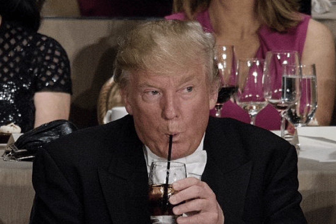 How does donald trump take his diet coke when the former us president