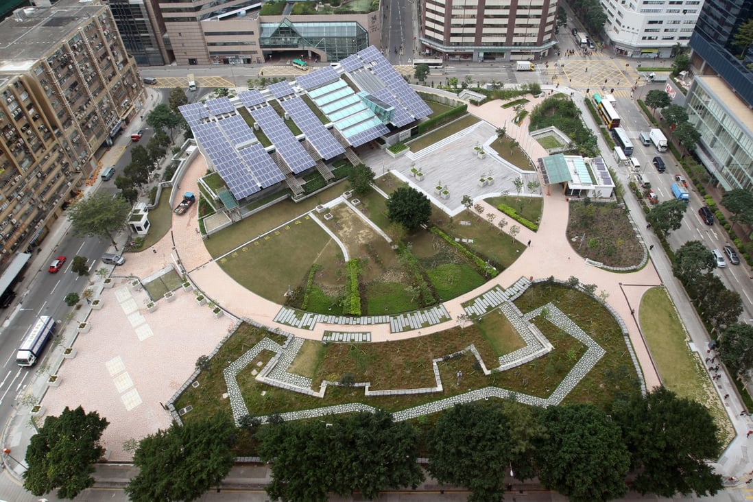 Hong Kong already has a zero-carbon building, built back in 2012, at Kowloon Bay. Photo: Dickson Lee