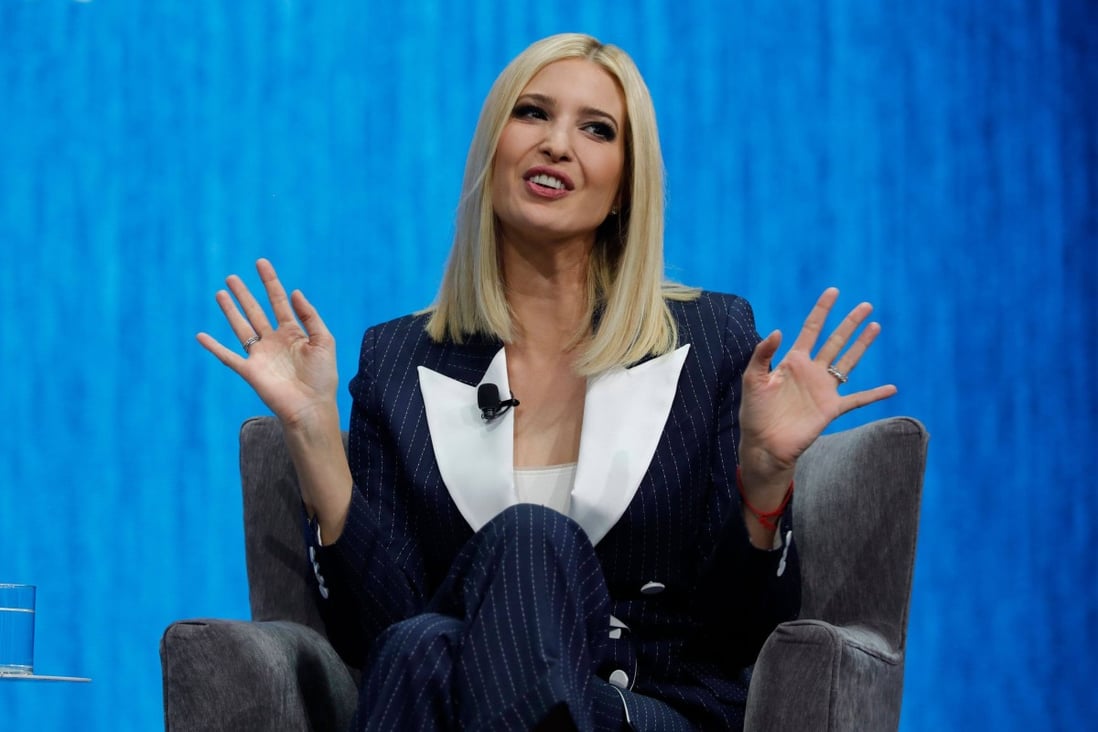 Ivanka Trump, daughter of former president Donald Trump, has often attracted scorn and anger for her insensitive public comments. Photo: Reuters