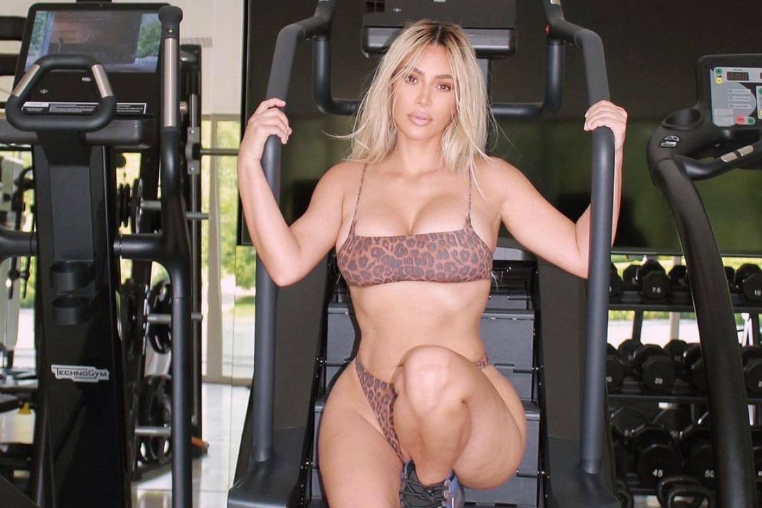 Exercising like Kim Kardashian means showing commitment and valuing the exercise for all it can bring you. Photo: @kimkardashian