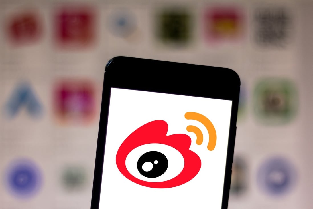 Weibo has been caught up in controversies over fake traffic numbers, inflated by fans looking to promote their favorite celebrities on the platform. In 2019, the company started hiding the number of shares and likes on posts once they surpassed 1 million. Photo: Shutterstock