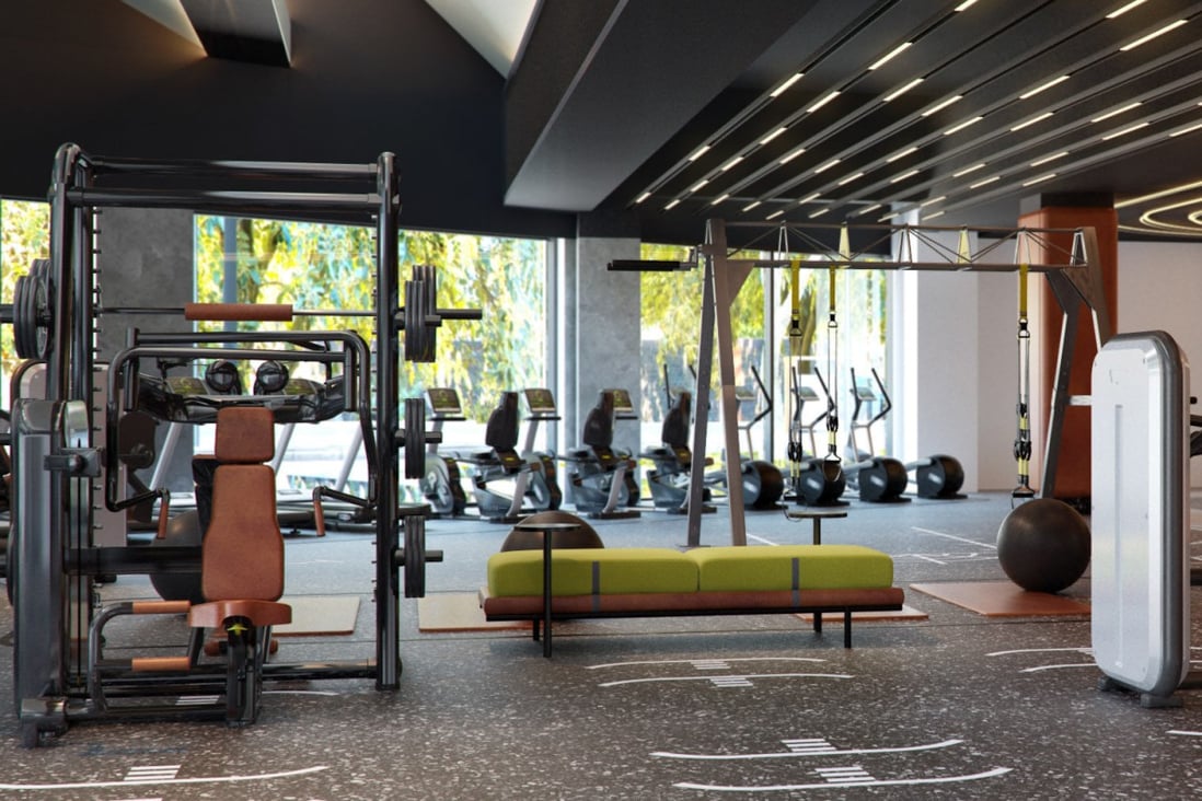A rendering of the state-of-the-art gym at the Siro hotel in Montenegro, which will measure 10,000-square-feet. Photo: Siro