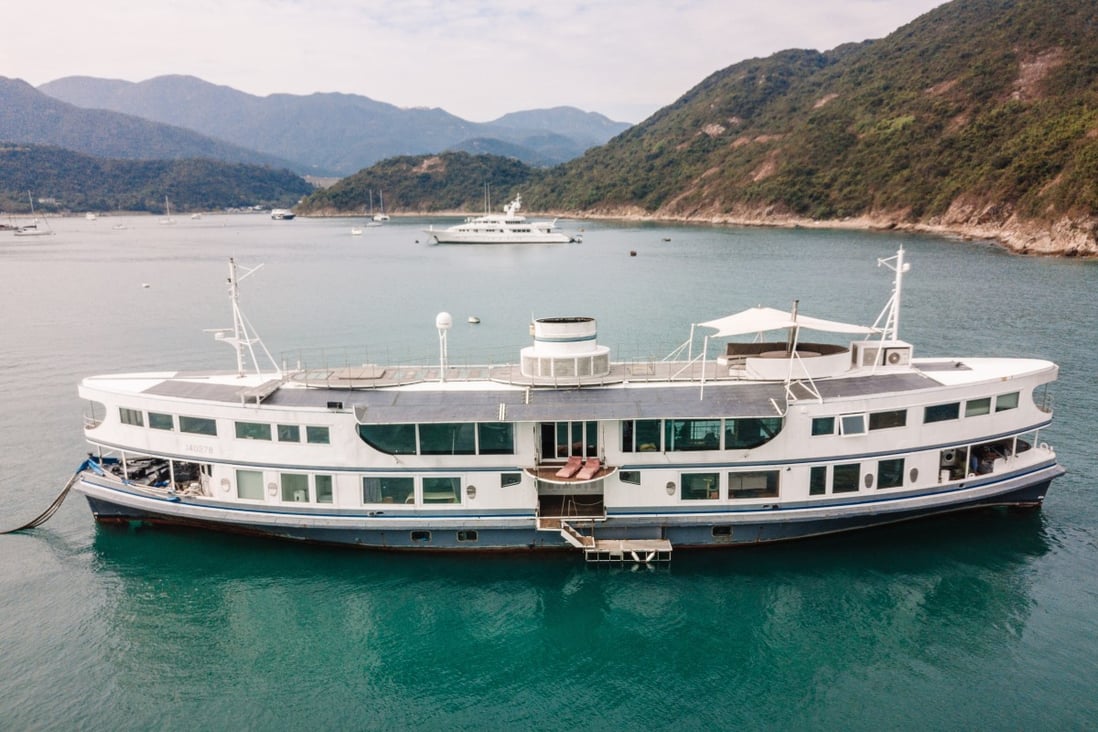 Dot is the only Star Ferry vessel to be privately sold and converted into a superyacht. Photo: handout