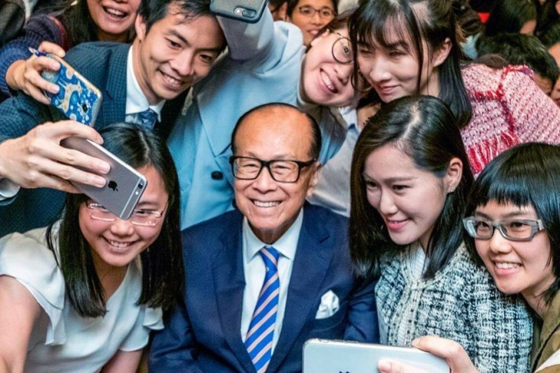 Hong Kong’s richest man, Li Ka Shing, has made billions from shrewd investments in the tech sector. Photo: @lksfoundation/Instagram