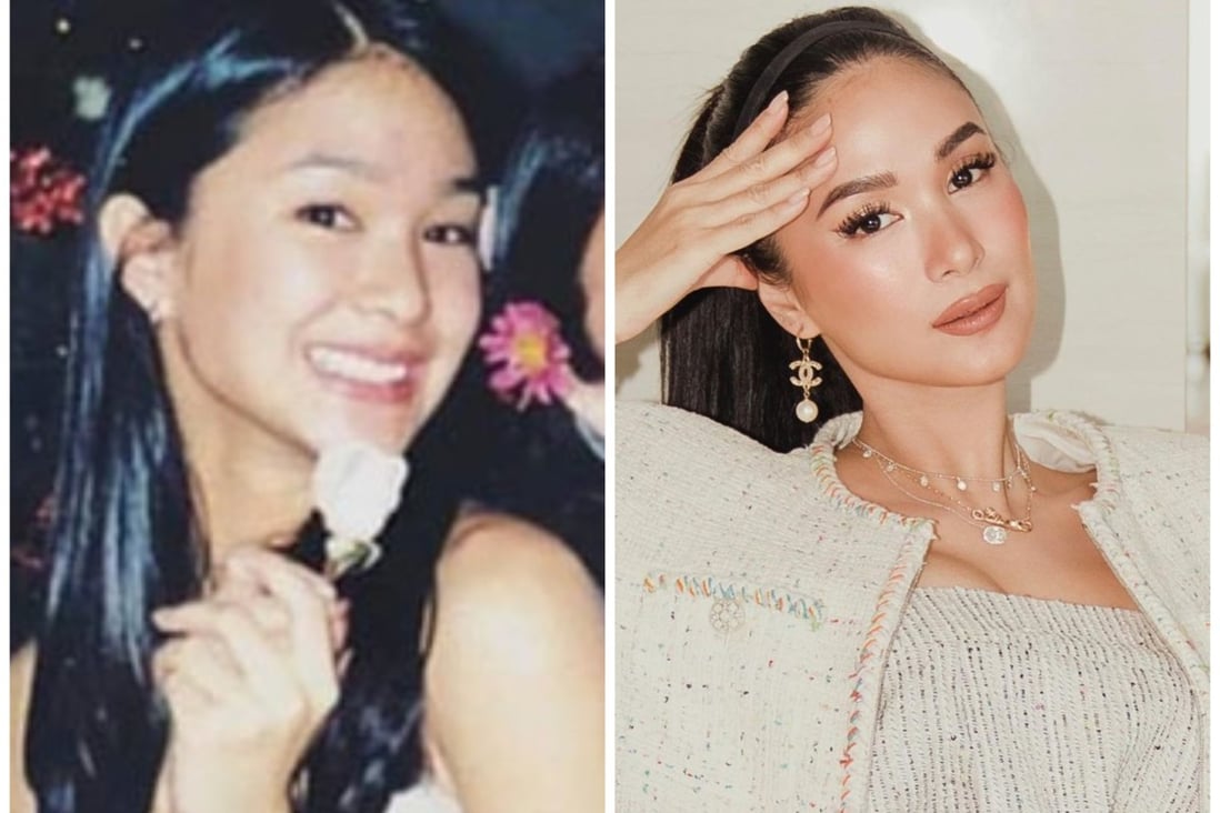 Heart Evangelista before and after the fame. Photos: @iamhearte/Instagram