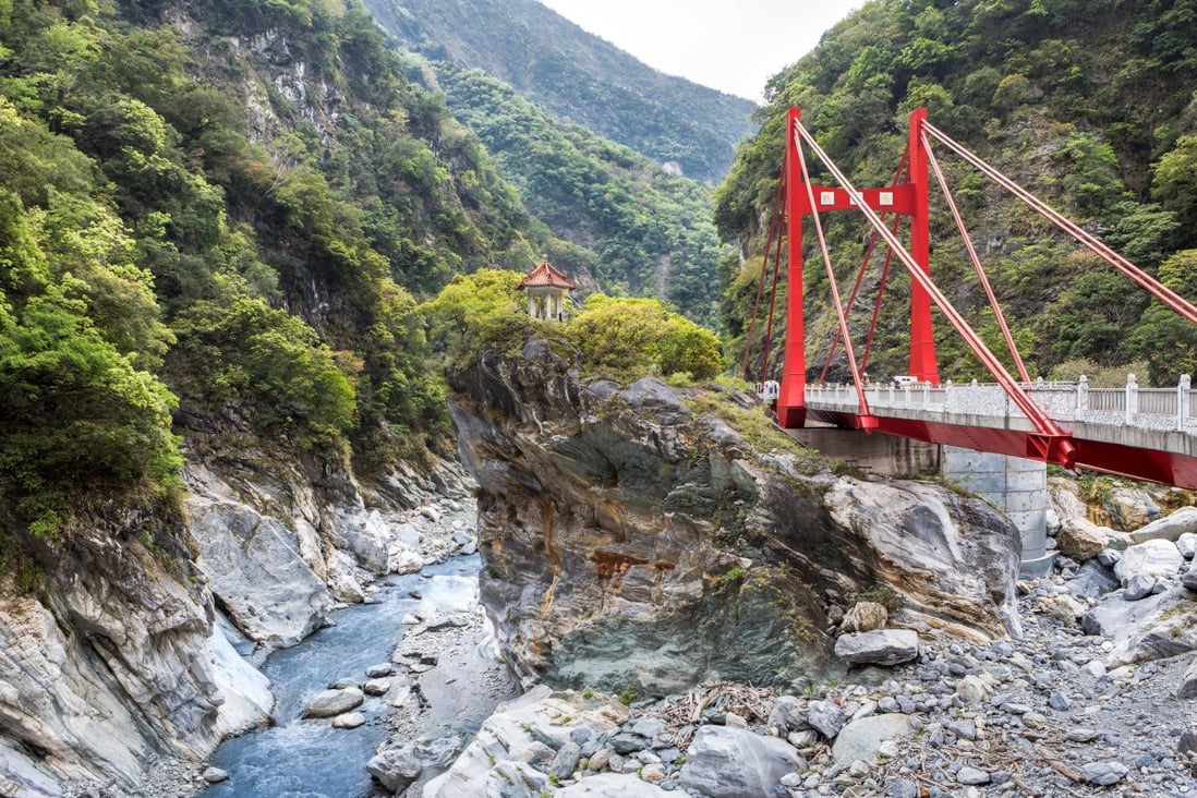 A travel air bubble between Taiwan and Palau will open on April 1. Taroko National Park in Taiwan. Photo: Getty Images