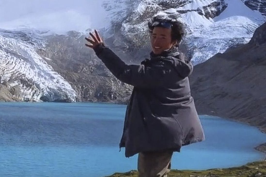 Wang Xiangjun sought to raise awareness of climate change with his videos of glaciers. Photo: Wang Xiangjun