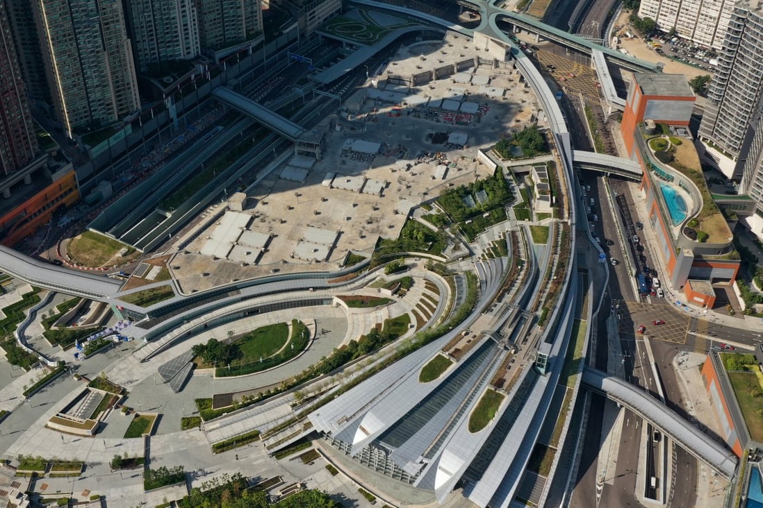 Sun Hung Kai Properties won the tender for the plot of land on top of the West Kowloon high-speed rail station for HK$42.2 billion in November 2019. Photo: Winson Wong