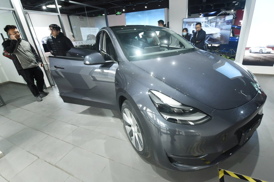 tesla raises prices of made in china model y suvs by more than us 1 200 in sign it is comfortable with sales south china morning post