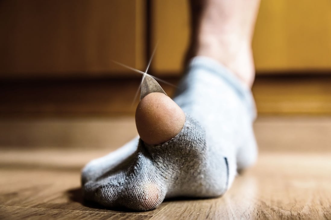 One father’s feet are a source of comedy, and disgust. Photo: Shutterstock