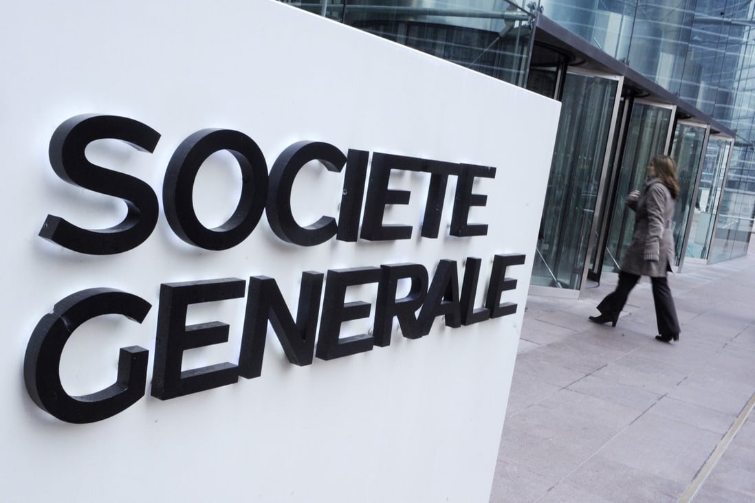 Societe Generale plans to give up one floor of its offices at Three Pacific Place in Hong Kong later this year. Photo: Bloomberg