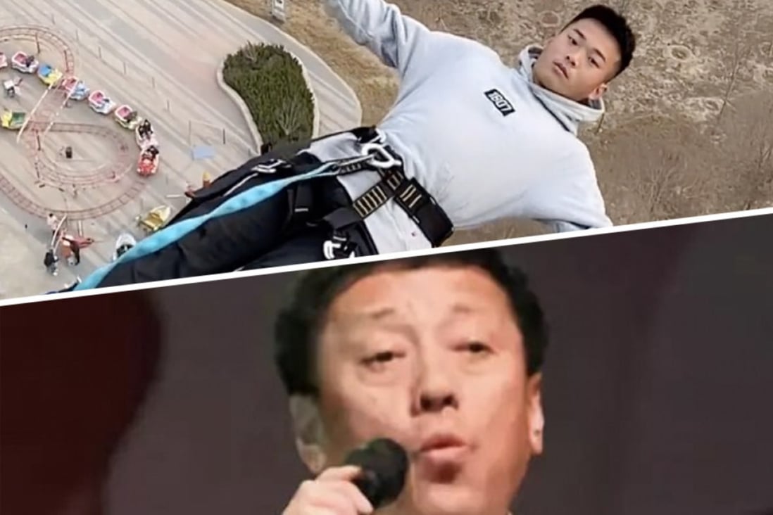 Quirky China Poker Faced Bungee Jumper Young Good Samaritan Gives Out Masks And University Teaches Whistling Course South China Morning Post