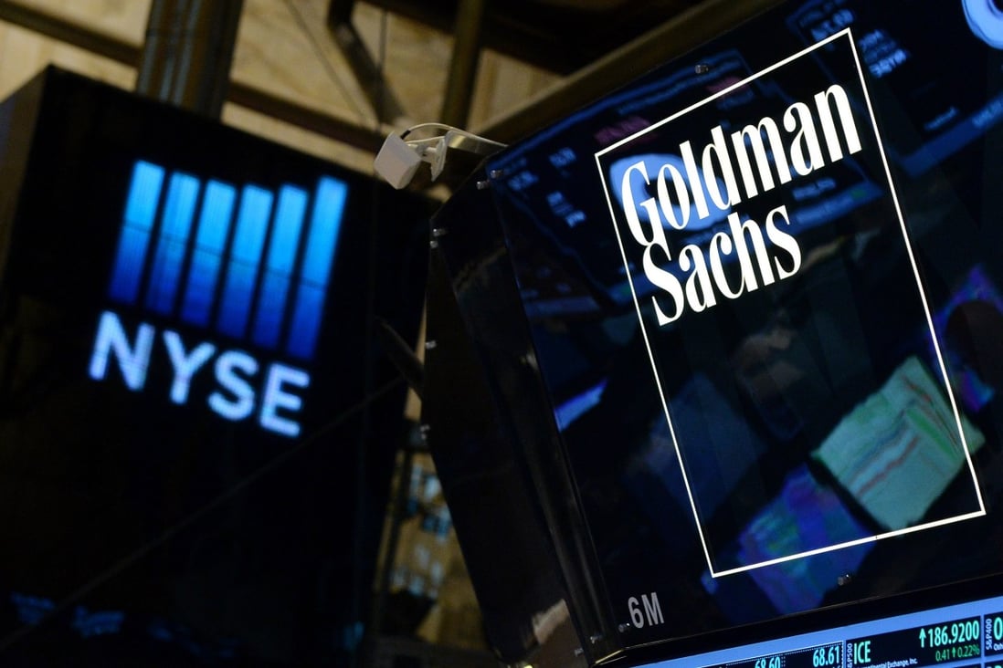 Goldman Sachs is behind a US$10.5 billion block-trade selling spree that erased US$35 billion of values in Chinese technology and US media stocks. Photo: EPA-EFE