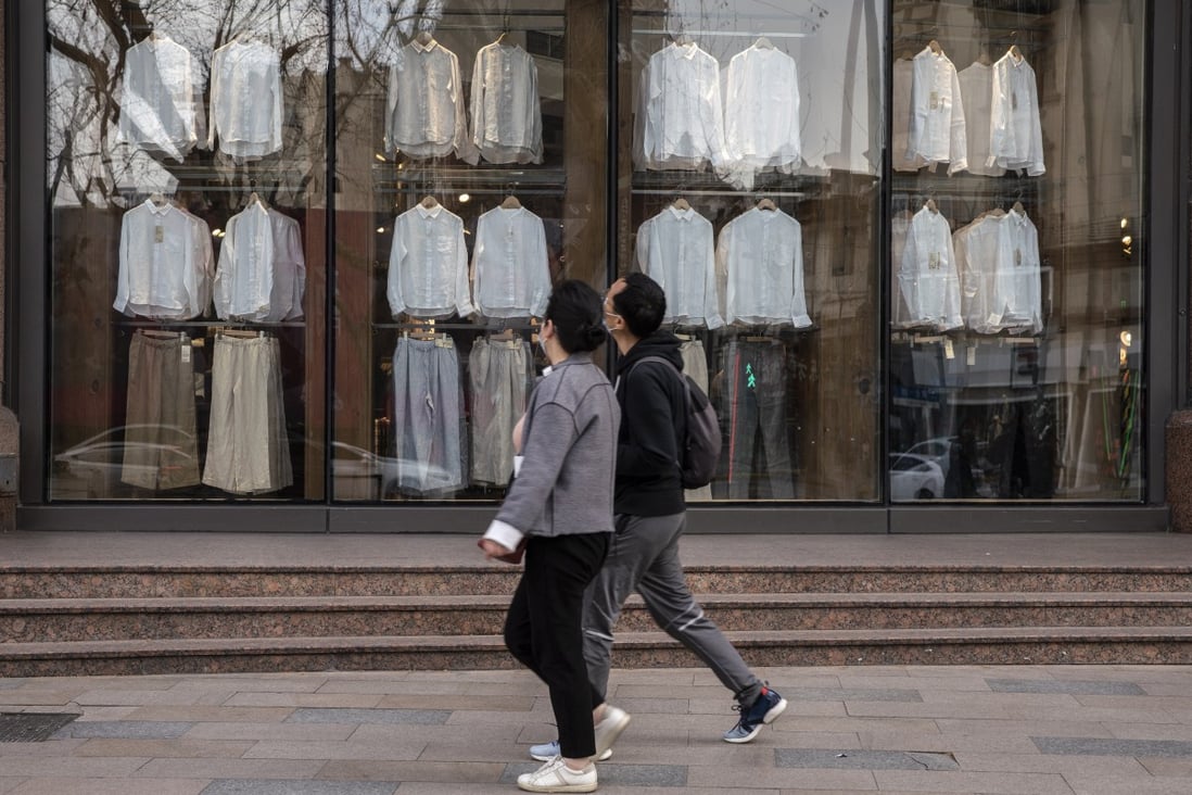 Japanese brands Muji and Uniqlo have become embroiled in the escalating controversy over cotton sourced from China’s Xinjiang region. Xinjiang officials warn the West not to ‘bully’ China. Photo: Bloomberg