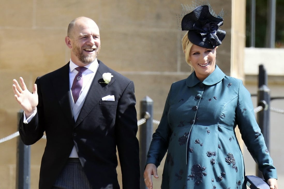 Mike and Zara Tindall, whose baby boy, Lucas Philip Tindall, was born at home after the couple were unable to get to a hospital in time. Photo: AP