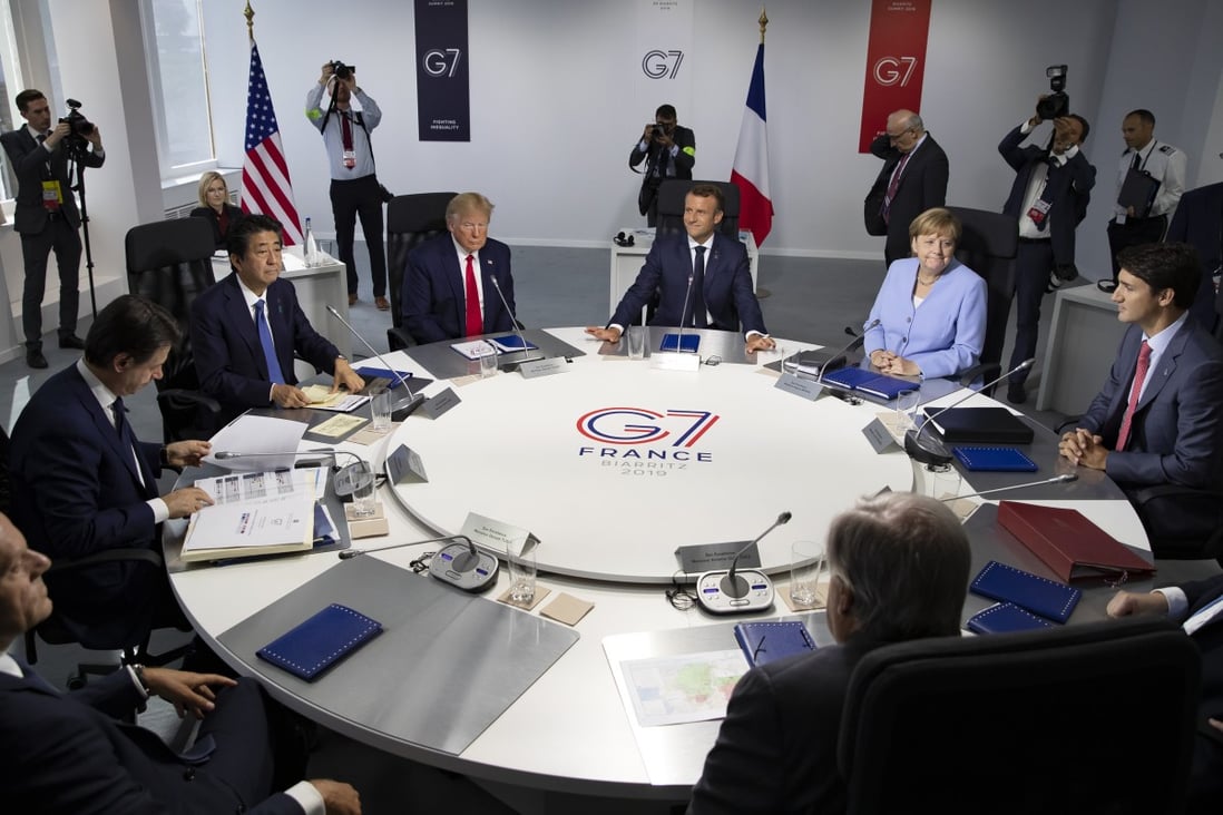 The Group of 7 (G7) - Canada, France, Germany, Italy, Japan, Britain and the United States - are the seven major advanced economies as reported by the International Monetary Fund. Photo: AP