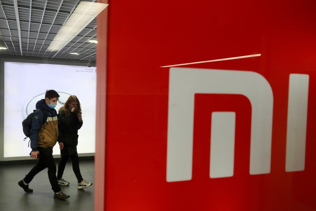 Xiaomi’s iconic “mi” logo on top of an orange background got a revamped design with rounded corners, but the company largely drew mockery online over the expense. Photo: Reuters