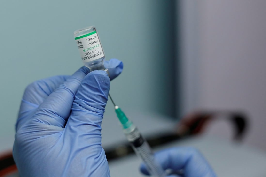 A vaccine made by China’s Sinopharm could soon be added to the products distributed by the Covax Facility. Photo: Reuters