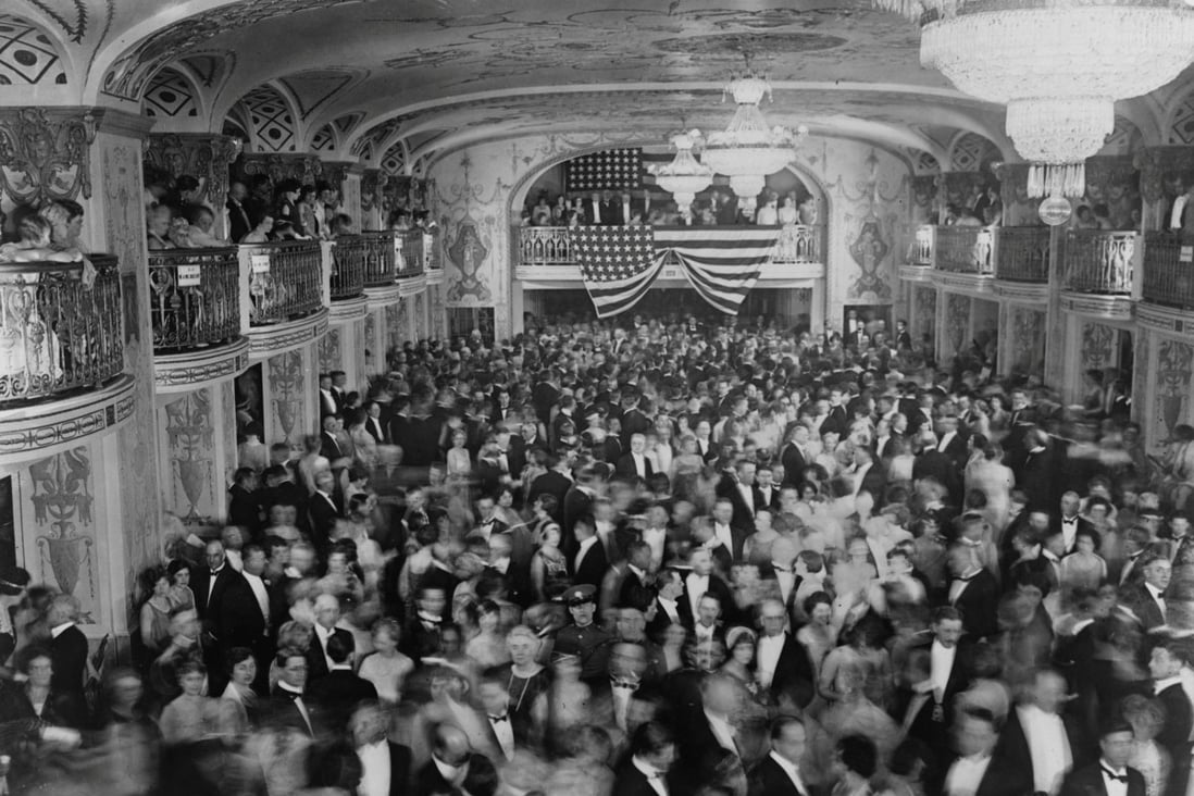 A crowd dances at President Herbert Hoover’s inaugural ball at the Mayflower Hotel in Washington in March 1929. Before the year was over, the Roaring Twenties would come to an end and the Great Depression would begin. Photo: Reuters