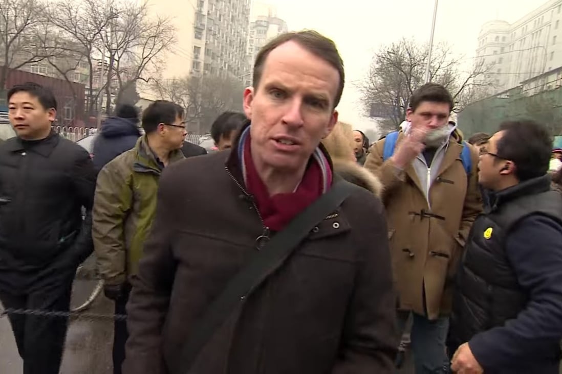 BBC journalist John Sudworth in China. Photo: BBC