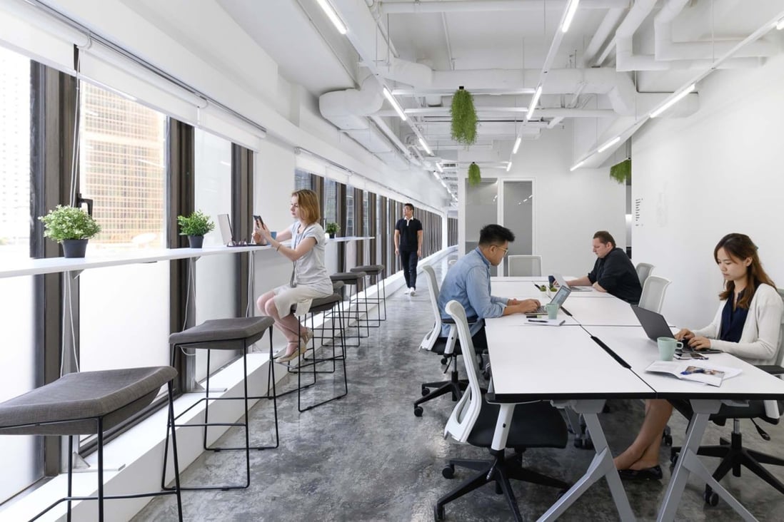 theDesk , flexible co-working space in Hong Kong.  Photo: theDesk