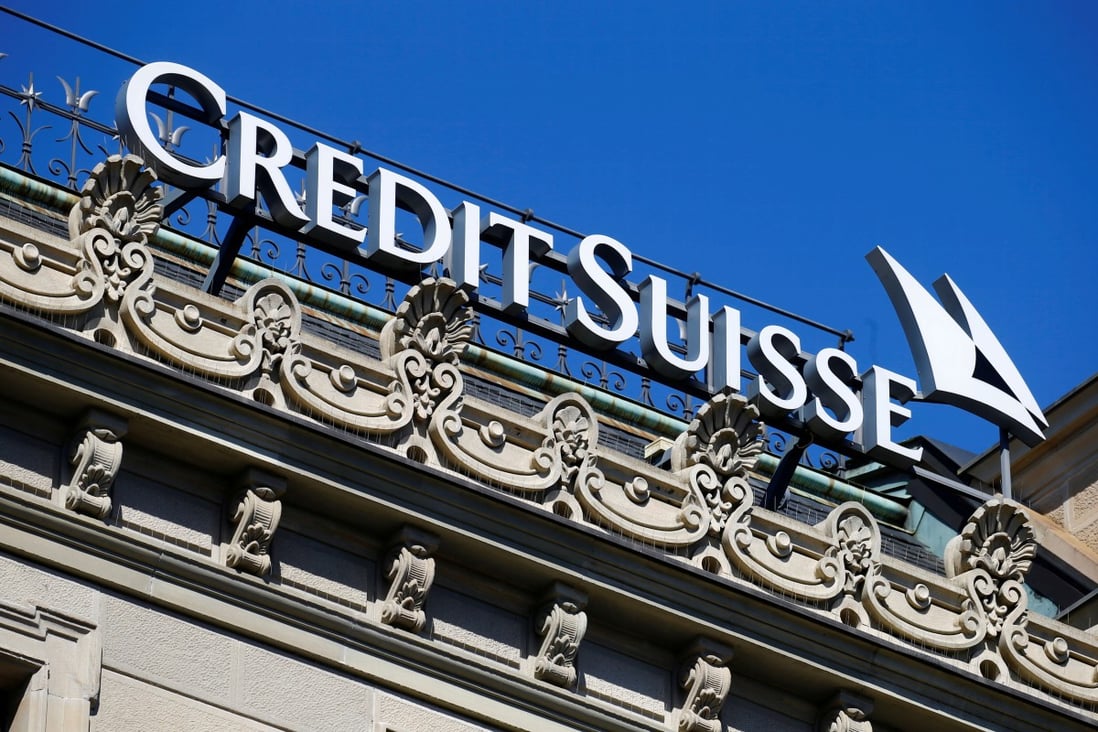 The logo of Swiss bank Credit Suisse in Zurich, Switzerland March 24, 2021. Photo: Reuters