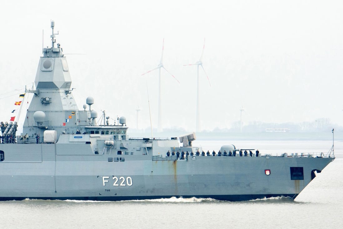 Germany is expected to deploy a frigate to Asia in August, which is likely to take part in joint exercises with units of Japan’s Self-Defence Forces. Photo: Getty Images