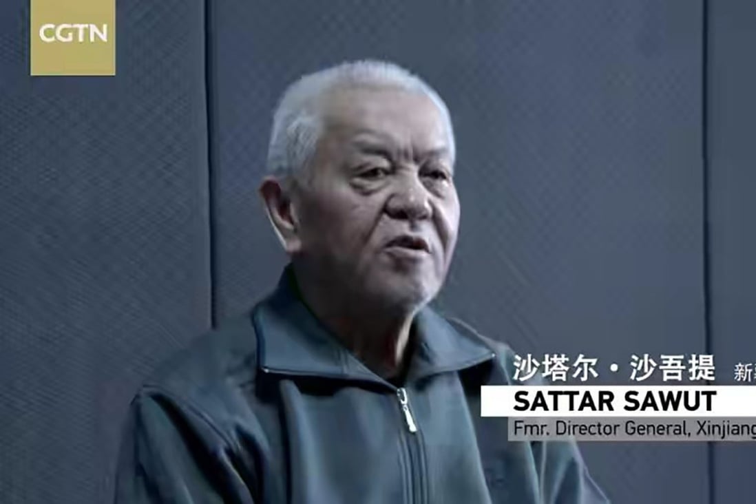 Sattar Sawut was sentenced to death with a two-year reprieve after being found guilty of separatism and taking bribes. Photo: Weibo