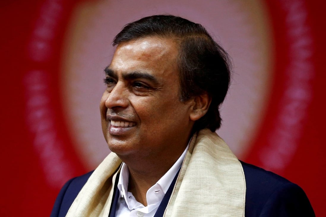 Mukesh Ambani, chairman and managing director of Reliance Industries, pictured in 2017. Photo: Reuters