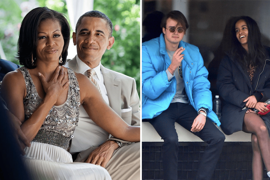 Michelle And Barack Obama S Relationship Advice For Malia The Former First Daughter Who S Loved Up With Rory Farquharson Beware Of Toxic Masculinity And Don T End Up On Page Six South China