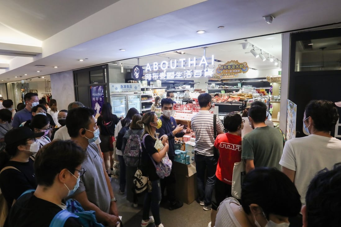 Hongkongers flock to support AbouThai retail chain raided by customs ...