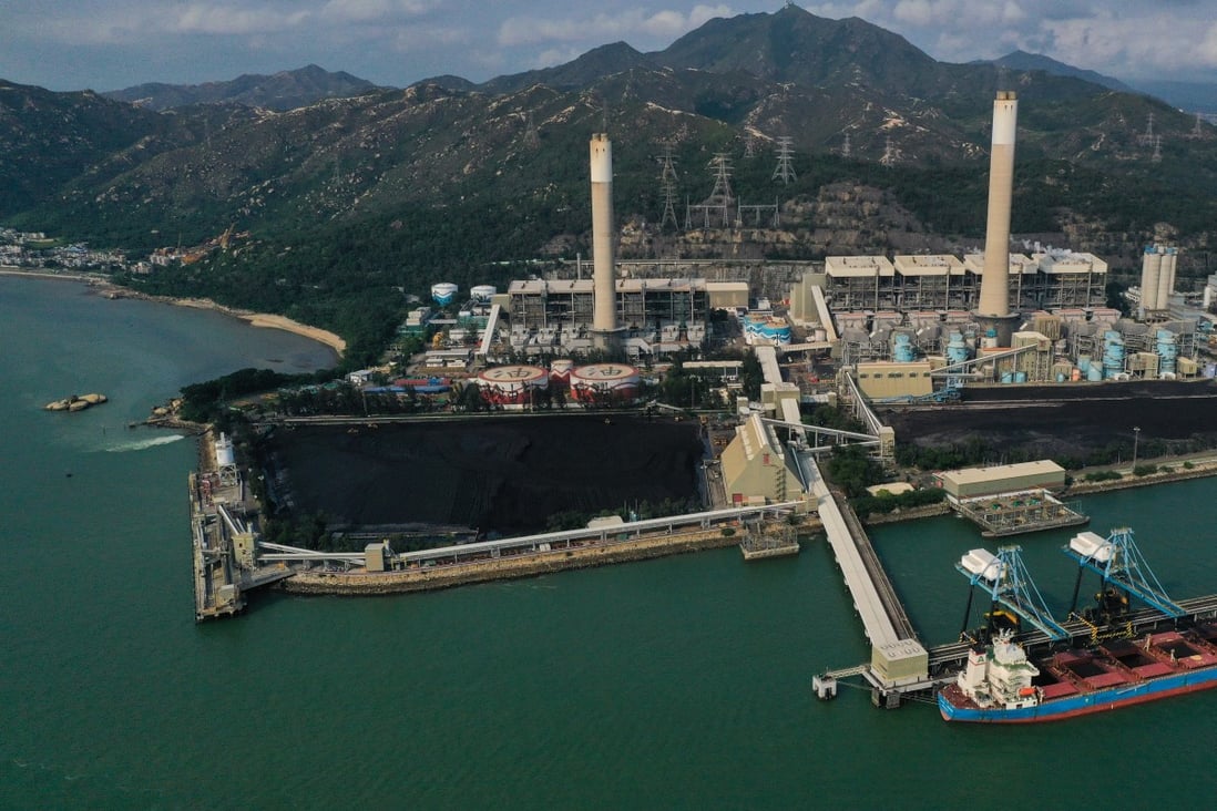 A view of Castle Peak Power Station in Tuen Mun district operated by the CLP group. Photo: Martin Chan