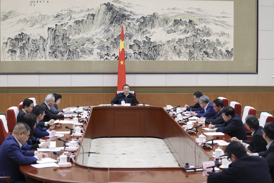 Premier Li Keqiang spoke at a forum of economists and entrepreneurs on Friday, according to comments released by the government on Sunday. Photo: Xinhua