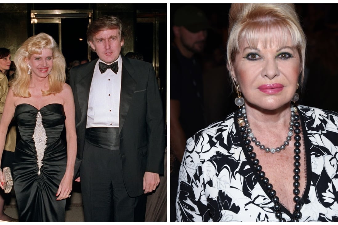 Ivana, Donald Trump’s first wife, has played a big role in shaping the former president’s career. Photo: AFP, MCT