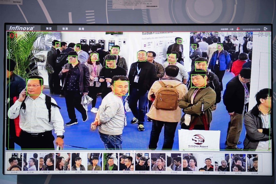 Facial recognition systems are widely used across China. Photo: AFP