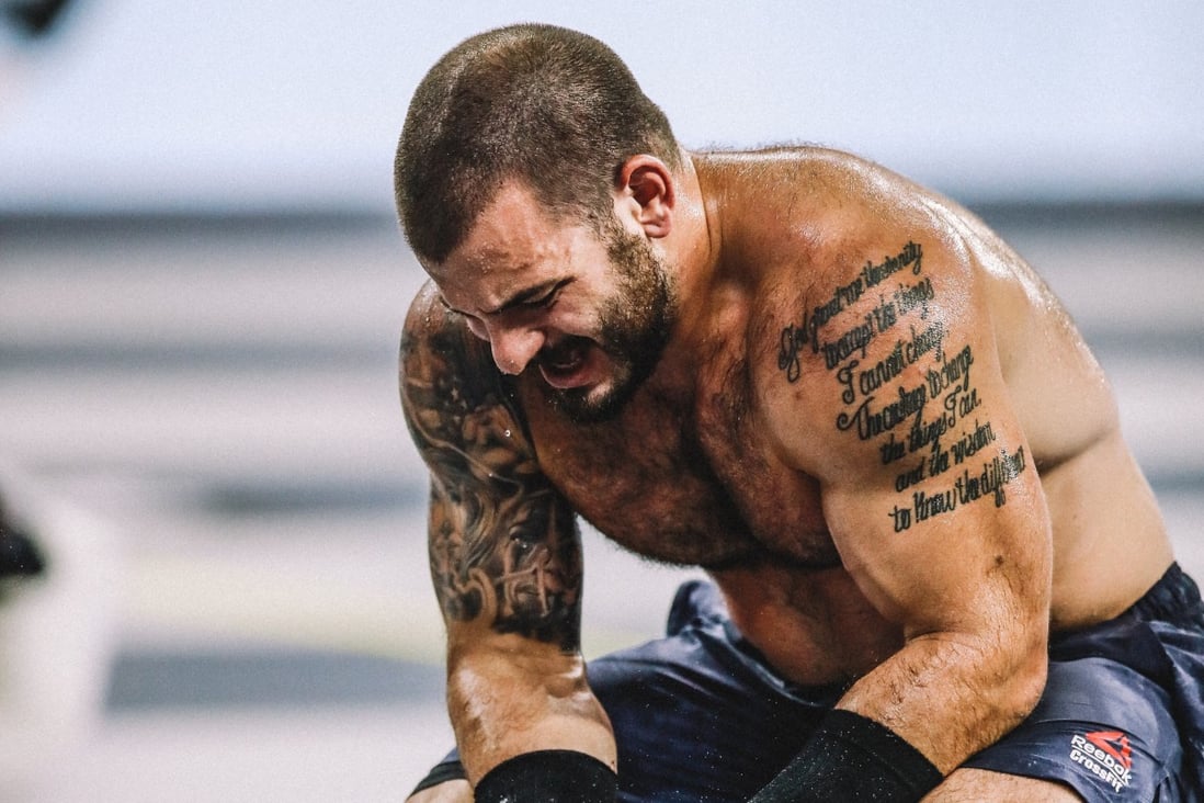 Mat Fraser said spitting etiquette at gyms depends on the time and place. Photo: CrossFit Games